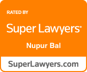 Rated By Super Lawyers Nupur Bal, Superlawyers.com