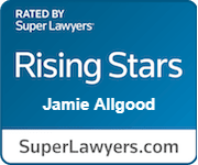 Rated By Super Lawyers Jamie Allgood Rising Stars, SuperLawyers.com